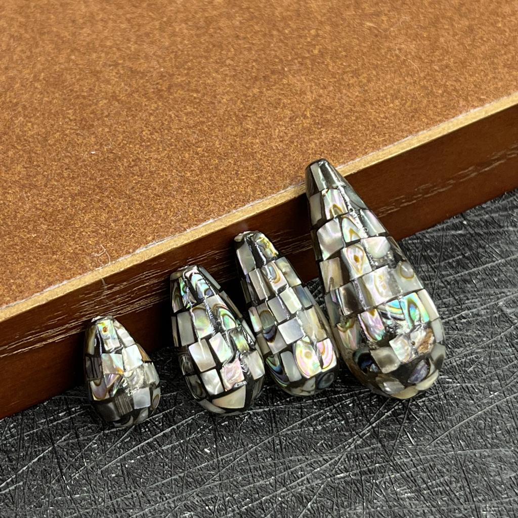 1Pc, Natural Abalone Shell Pendant, Fashion Minimalist Style Men Women Charms, DIY Necklace Components for Creative Jewellery Making, Festive Crafts