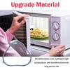 7.48inch W11252182 8206227 Rotating Ring Roller, Microwave Turntable Ring 8206227, Middle Glass Plate Tray Support Holder, Replacement Inner Ring for