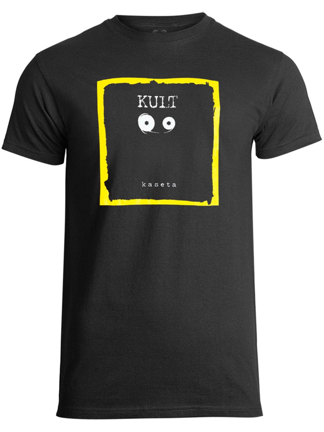 

Kazik KULT Unisex T-Shirt with KULT Logo Print - Streetwear Crew Neck Short Sleeve Tee XL