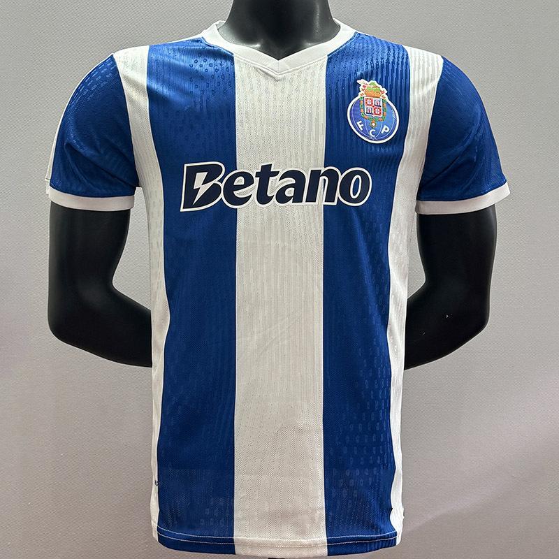 2627 Porto Auswärts Spieler Trikot Fußball Uniform S black