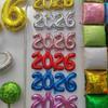 2026 Foil Balloon Number Balloons Christmas Decoration for Home Navidad  New Year Party 2026 Decor New Year Party Supplies
