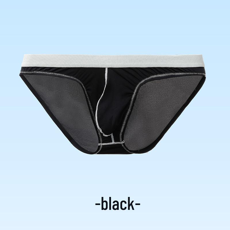 Ultradünne Herren Ice Silk Triangle Slips - Halbtransparent, Schmaler Schritt, Sexy Unterwäsche im japanischen Stil