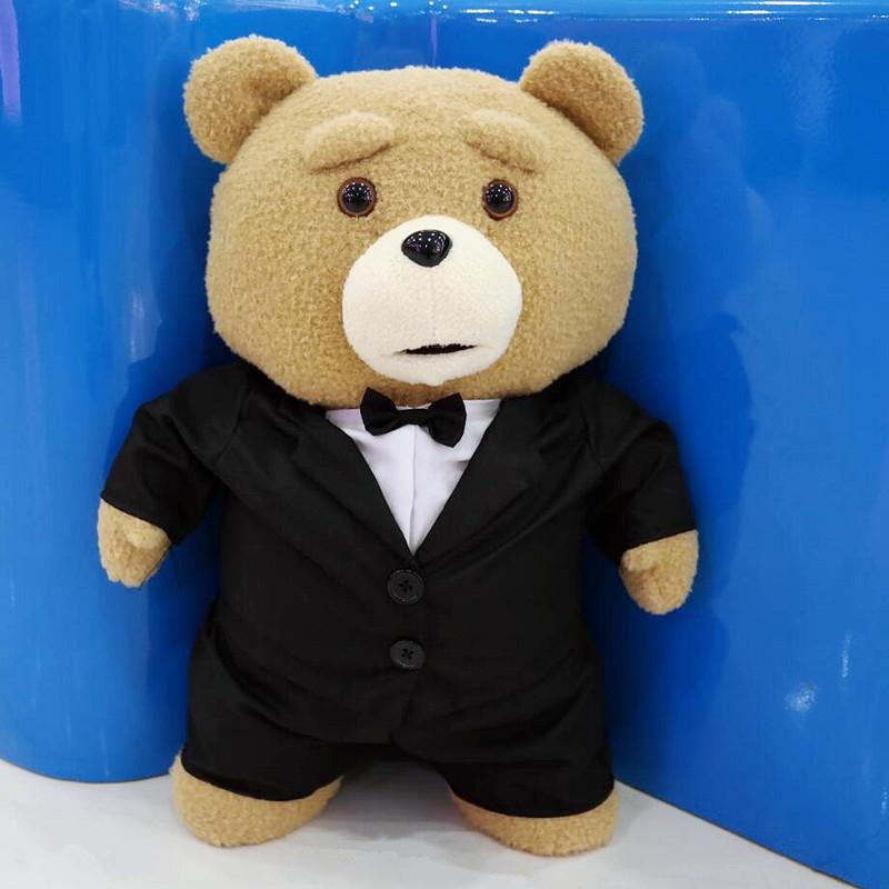 Non-Toxic 43Cm 10 Styles Movie Teddy Bear Ted 2 Plush Toy Apron Soft Fill Animal Plush As A Birthday Gift For Good Friends