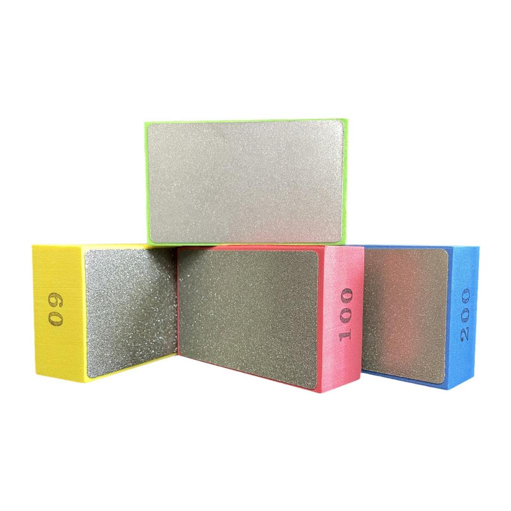4 Pieces Hand Polishing Pads Professional, Lightweight, Grinding Tool Sanding