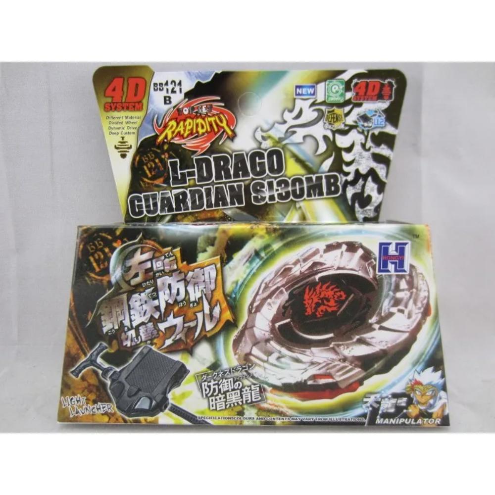 Takara Tomy 4D Metal Fusion Spinning Top Set With Launcher, Battling Gyro Toy, Interactive Gift (Random Parts)