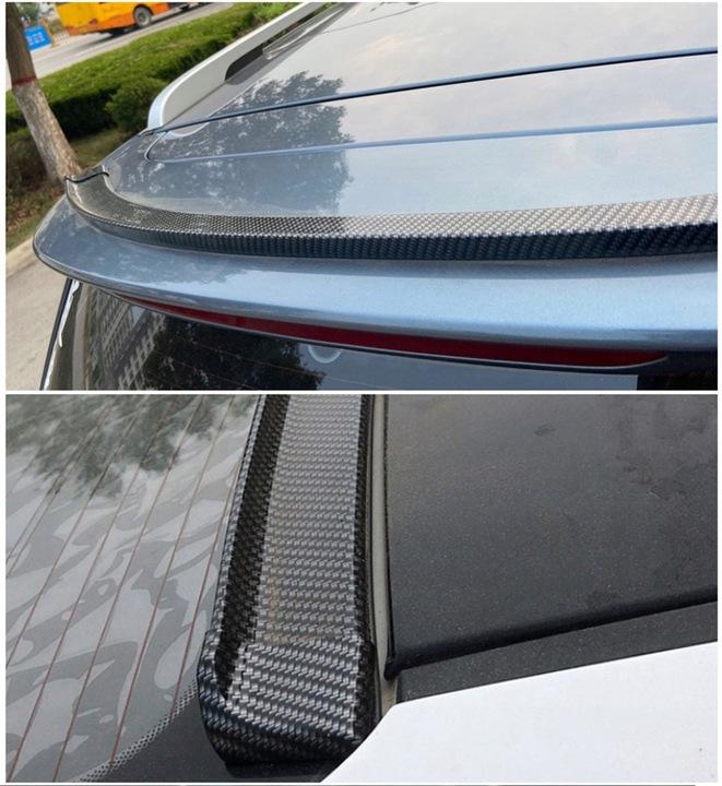 Lotka Uniwersalna Spoiler Tylnej Klapy Bagażnika Dokładka Carbon 150Cm