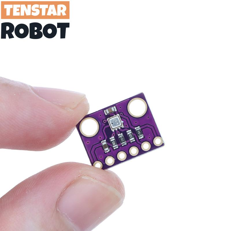 TENSTAR 2pcs BME280 3.3V 5V Digital Barometric Pressure Altitude Sensor I2C/SPI High Precision And Humidity Temperature Module