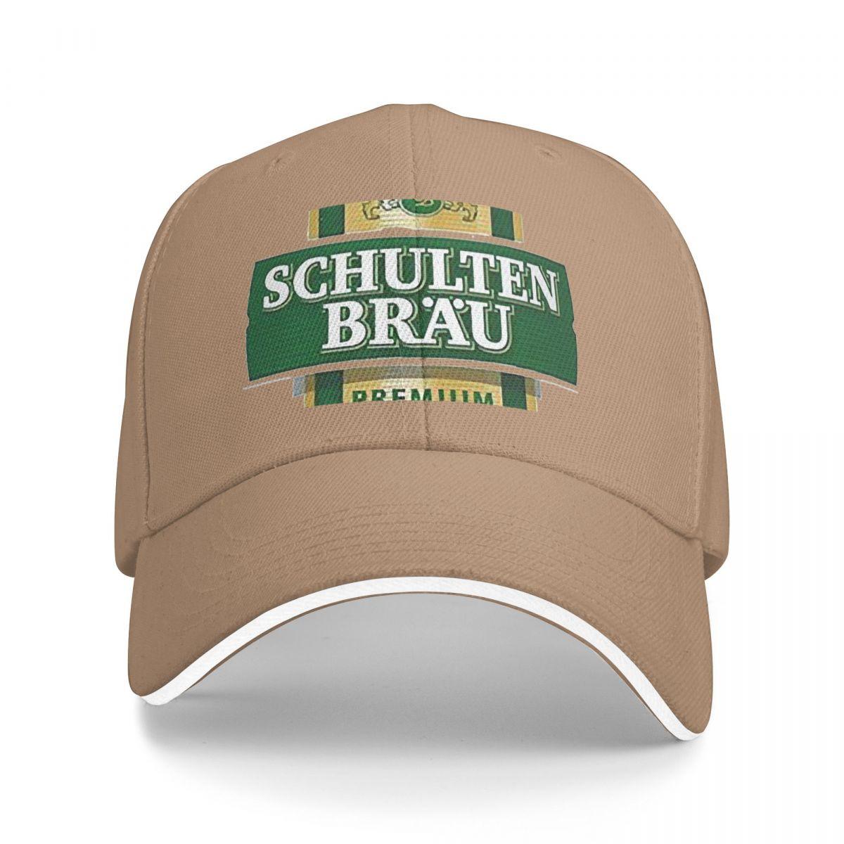 BenberFashion Cap Schultenbrau bier logo Klassiek T-shirt Baseballpet tactische pet schuimfeest Hoed Nieuw in Hoed Militaire Pet Man Luxe Vrouw Heren