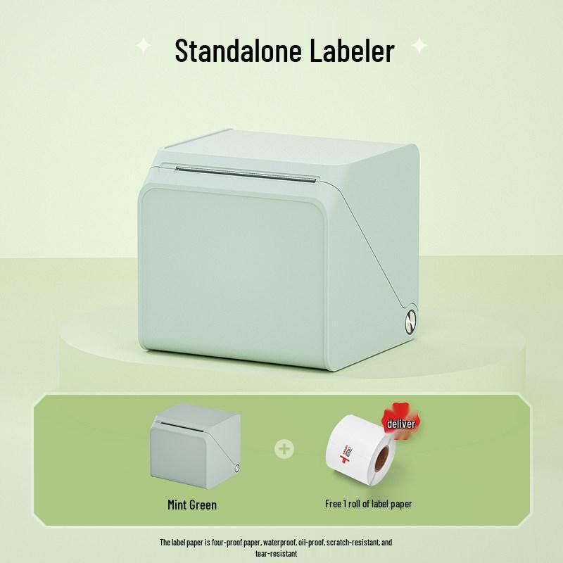 

Han Yin Handheld Bluetooth Thermal Label Printer for Price Tags and Barcodes