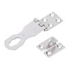 316 Stainless Steel Marine Grade Door Hasp 75x30mm Swivel Hasp Latch Lock with Screws Safety Hasp