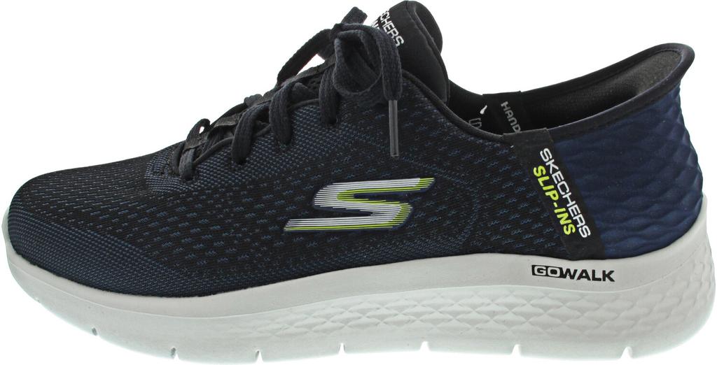 Skechers GO WALK Flex - New World (216505) темно-синий/лаймовый зеленый