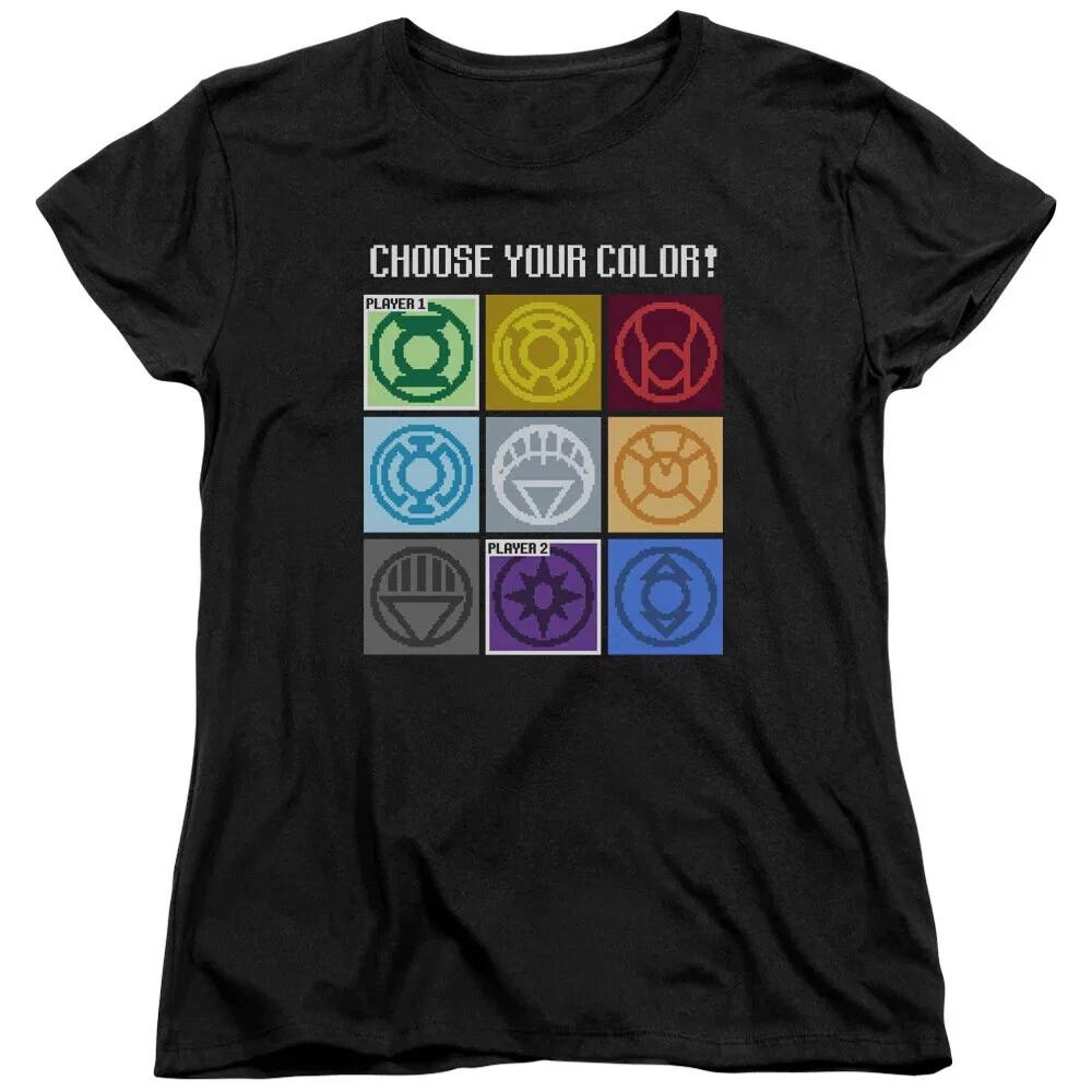 

Green Lantern Choose Your Color Women s T-Shirt 3XL