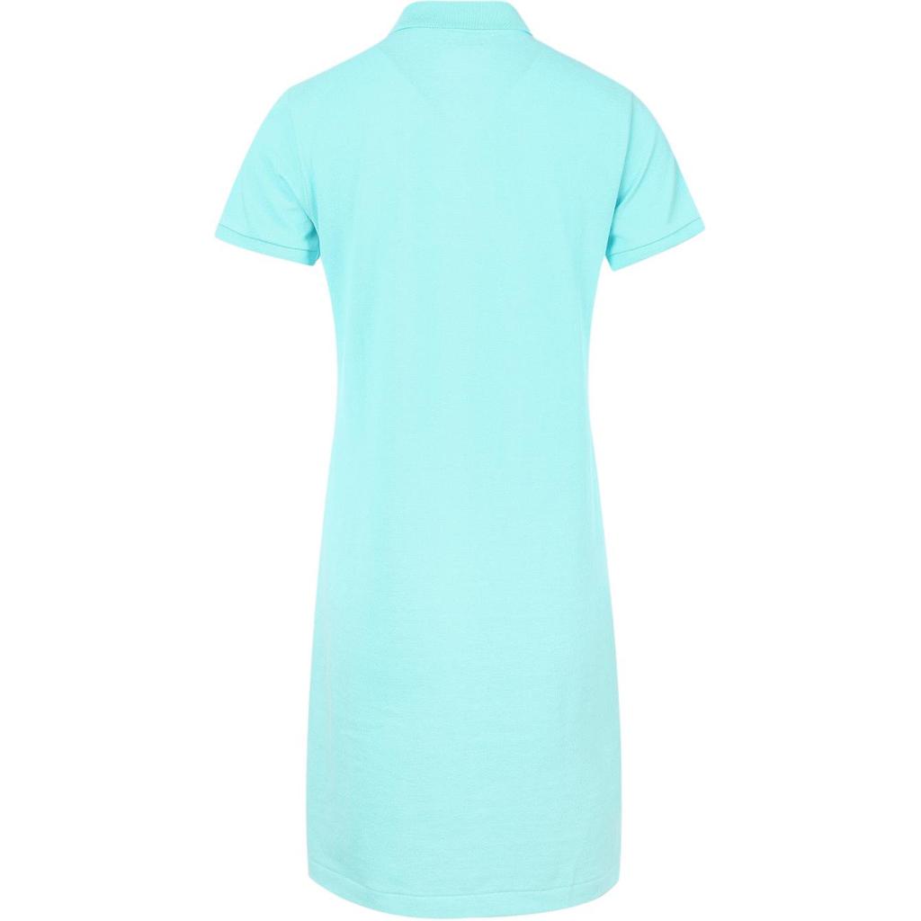 Polo Ralph Lauren Solid Color Simple Comfortable Short Sleeve Dress Women Dresses Green 211570229-035
