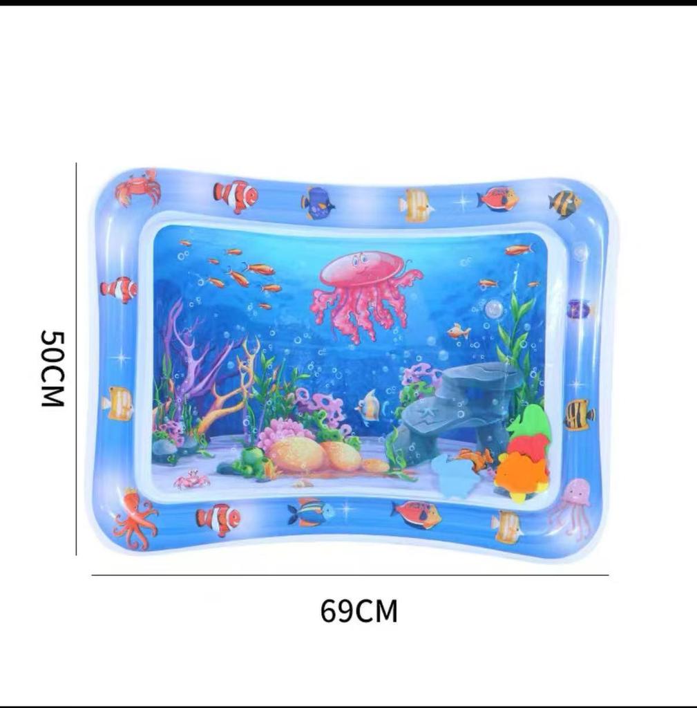 Tapis d'eau gonflable pour enfants: Jouet guide anti-chute pour l'entraînement et l'éducation à domicile