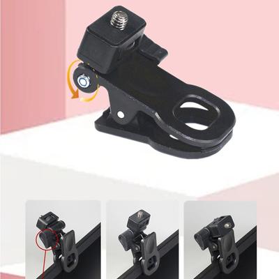 Για 1 τμχ Φορητό Mini Selfie Fill Light Clip Κάμερα φλας Στήριγμα 1/4 βιδωτό στήριγμα Universal Photography Lamp Mount