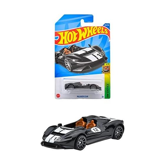 Hot Wheels Базовая машина McLaren Elva [от 3 лет] HHF65 Черный