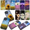 Sunflower Rose Flower Lavender Daisy Phone Cover for Apple iPhone 16 15 14 Plus 13 12 Mini 17 Pro Max + ProMax 16E Air Case