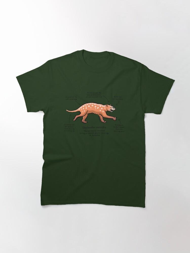 Ice Age Thylacoleo Carnifex the Marsupial Lion Classic T-Shirt