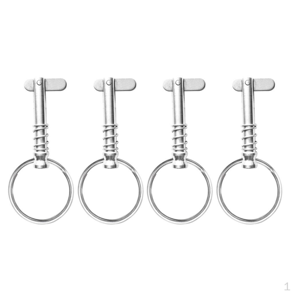 

4x 1/4 W Stainless Steel Pin / Boat Drag load