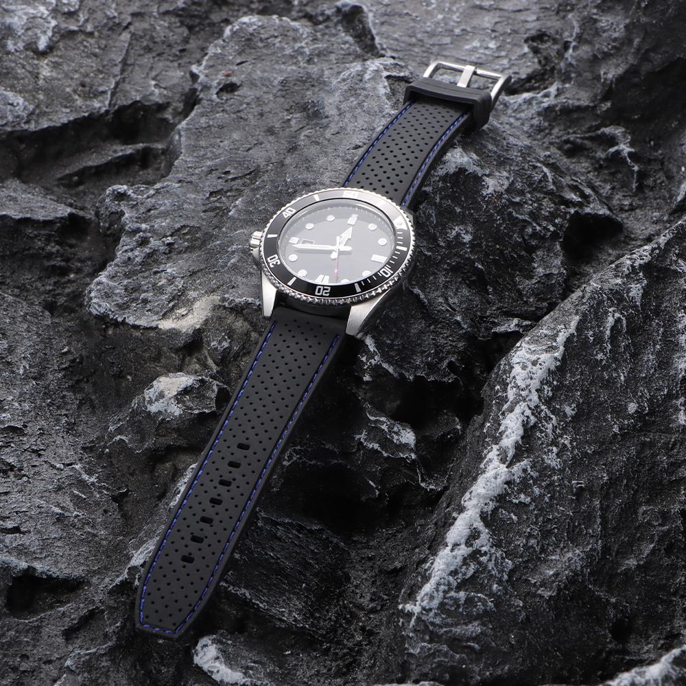 20mm 22mm Diving Strap for Omega for Seiko for Samsung Men Women Rubber Soft Silicone Sport Bracelet for Rolex Watch Band Tools