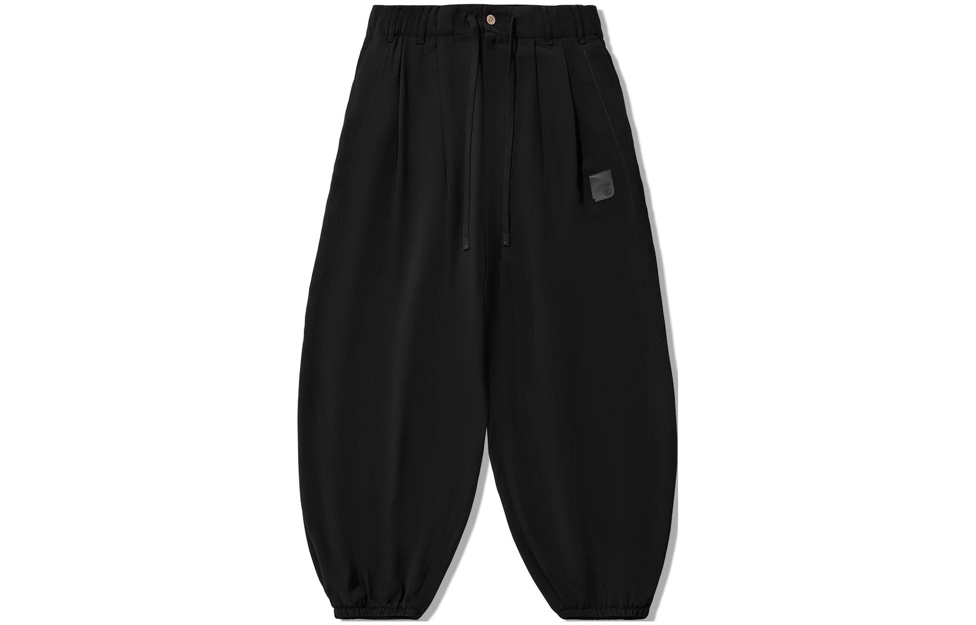 Li Ning x CHENGLONG,LIANMINGKUAN Casual Pants Men s Black AKXU091-2 2XL