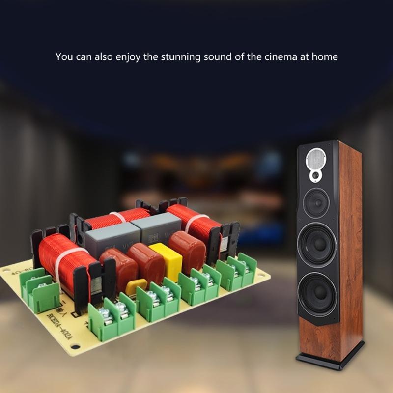 Treble Alto Bass Frequency Divider Board 4 Way Frequency Distributor Module Frequency Divider Crossovers Filters