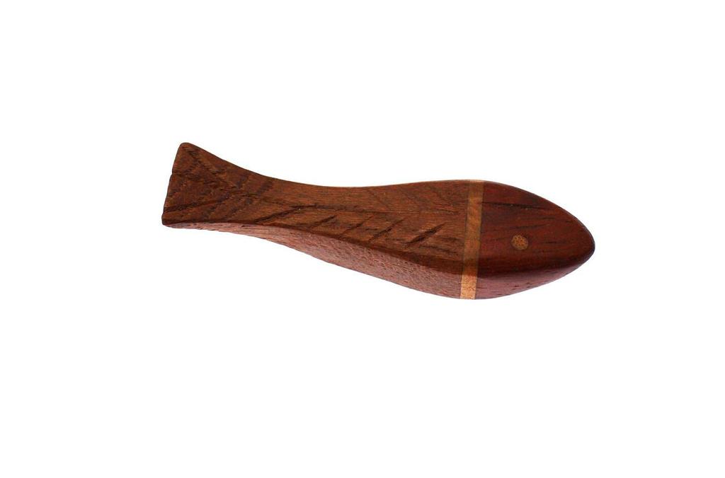 Speed Mao Stylish Wooden Chopstick Set of 6 Fish-Shaped Rests,
