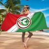 Amed Sk Crest Design Beach Towel, Quick-drying, Easy To Care For, Suitable for Both Fitness and Beach Vacations,Sports Essential