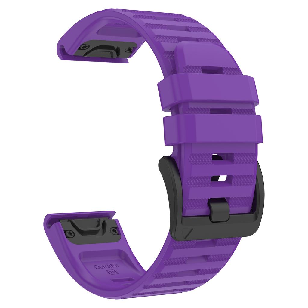 Cinturino in Gomma QuickFit da 22 mm 26 mm per Garmin Fenix 8 Pro 7 7X 6 6X GPS 5 5X plus 3HR/instinct 3 2X 970 Braccialetto Fenix 8 Cinturino Orologio