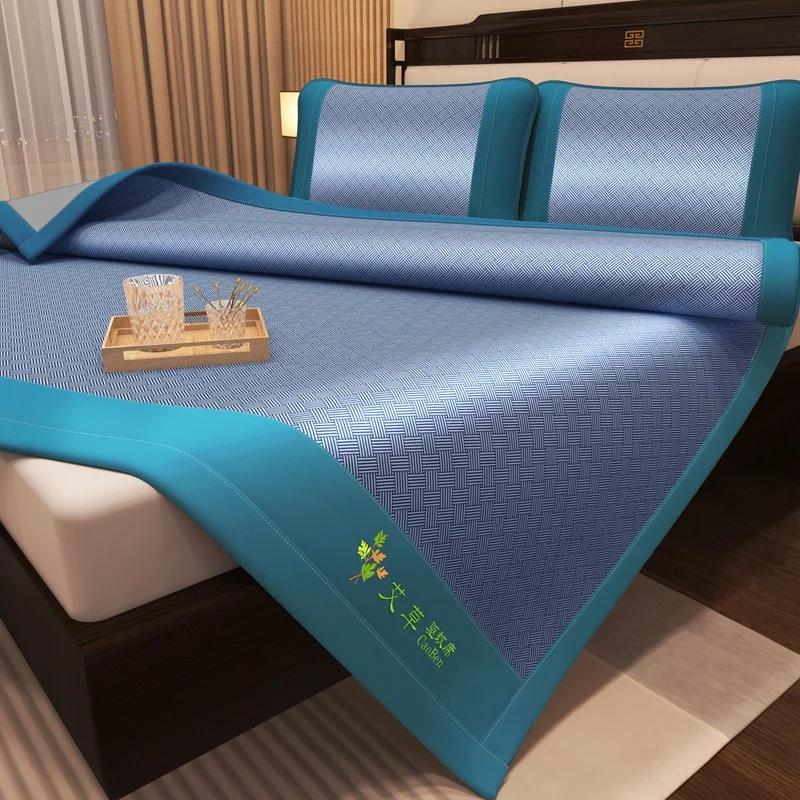 WASART Summer carbon light fibres 1800D cooling air conditioning sleeping mat cool feeling cold sheet luxury bed protection pad