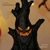 Spooky Ghost Tree Glow Lantern Halloween Decoration