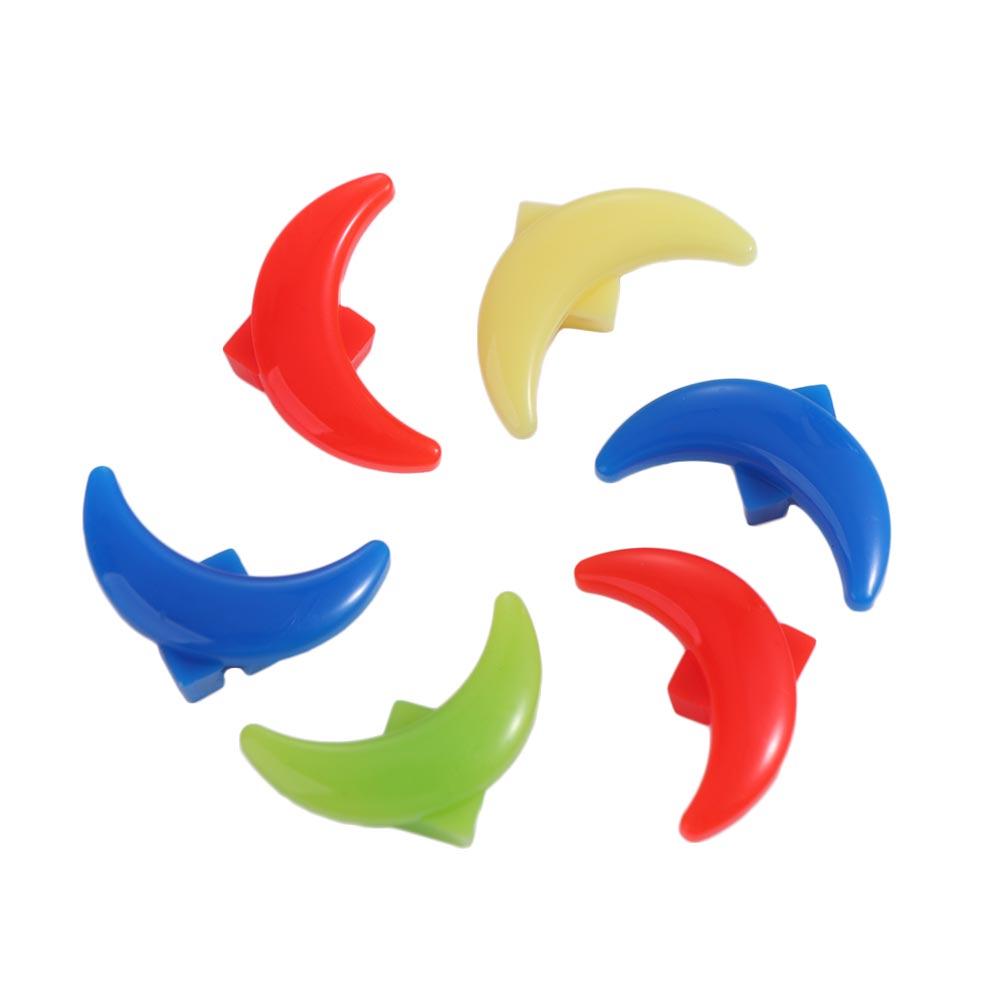 20PCS Mixed Color Bicycle Wheel Spoke Beads Glow Wheel Stripe Colored Bead  Children Gifts