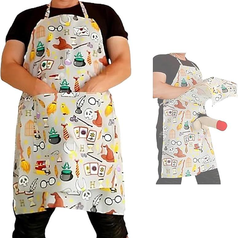 The Ultimate Gag Apron | A Surprise Hiding In The Pocket! Funny Aprons For Men, Novelty Kitchen Cooking Apron for Adult