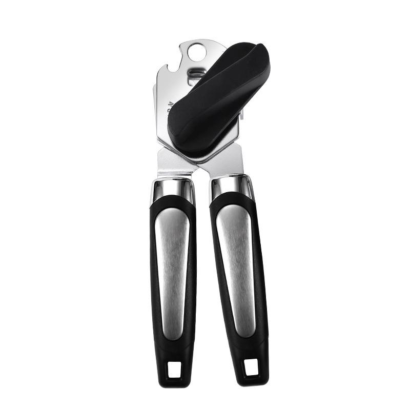 Can Opener Professional Ergonomic Kitchen Tool Manual Side Cut Can Openers Drink Bottle Opener Knife For Cans Lid Kitchen Gadget