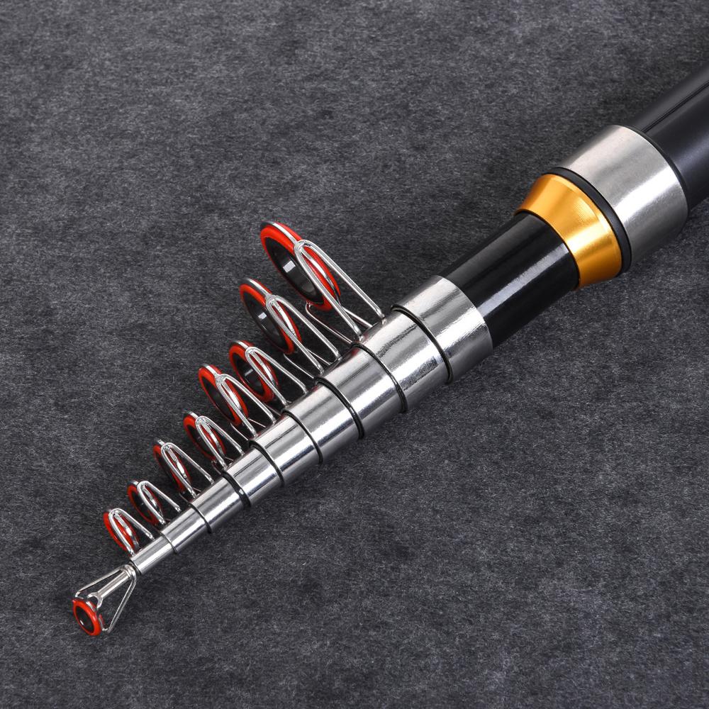 Telescopic Fishing Portable Rod Small Short Mini Sea Fishing Tools For Travel Saltwater Freshwater Bass Trout Pocket Fish Pole