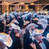 4-32Pack Led Cowboy Hats Light Up Party Disco Cowgirl Hats Luminous Western Cowboy Hats for Men Women for Wedding Dance Ball