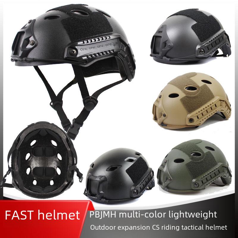 FAST Tactical Rail Helmet for Outdoor Sports, Cycling, Mountaineering, and Real CS Training