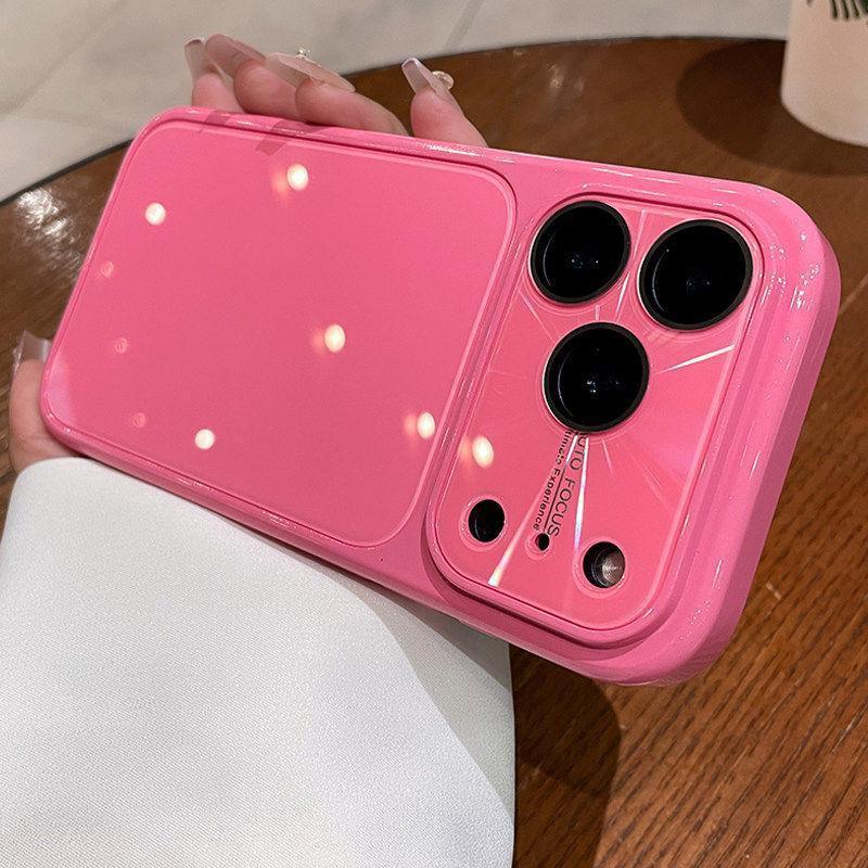 Slim Transparent PET Phone Case IPhone 17 Pro Max 16 15 14 Full Coverage Shockproof Cover With Camera Cutout