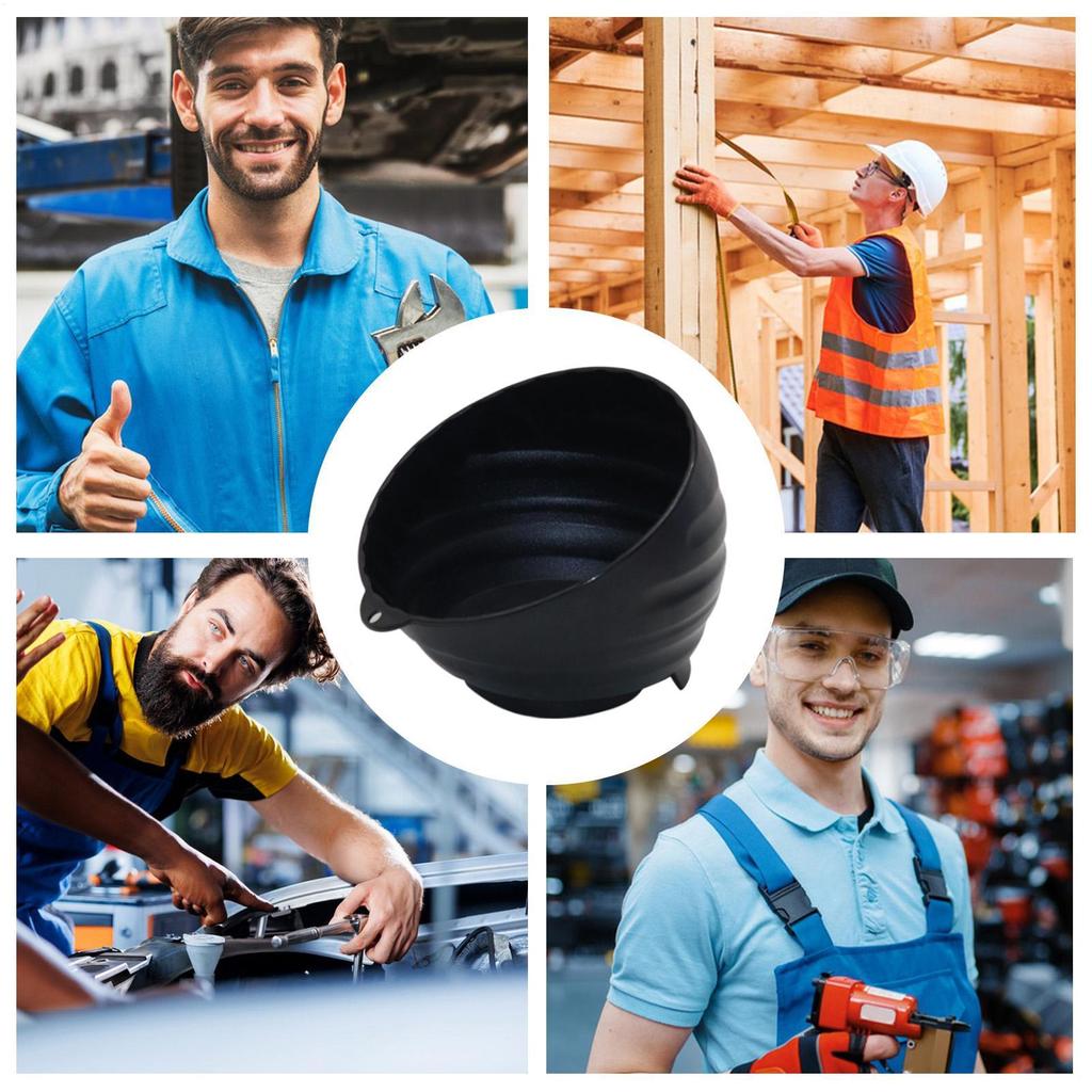 Magnetic Parts Bowl High-Strength Shatterproof Tool Trays Magnetic Nut Cup for Nuts Bolts Dorm Home Repair Shop Garage Workshop
