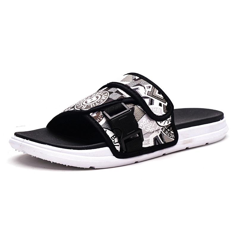 Sandali da uomo e da donna taglia grande suola spessa pantofole sportive casual EVA Leggerezza scarpe da uomo graffiti outdoor Scarpe da spiaggia per coppia