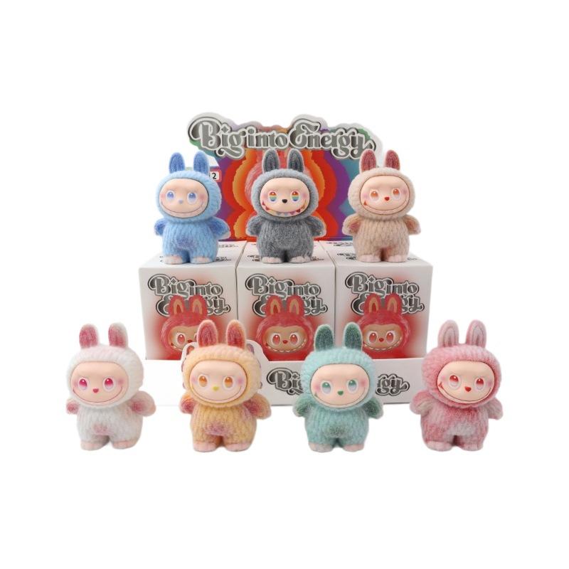 Flocking Rab Blind Box Doll Resin Large Figure Tide Play Blind Bag Doll