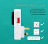 UK 13A Mechanical Timer Socket: 24-Hour Automatic Power On/Off Controller