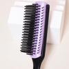 Hairdressing nine row styling comb, durable ASB plastic handle, suitable for both dry and wet use, special for real hair wigs