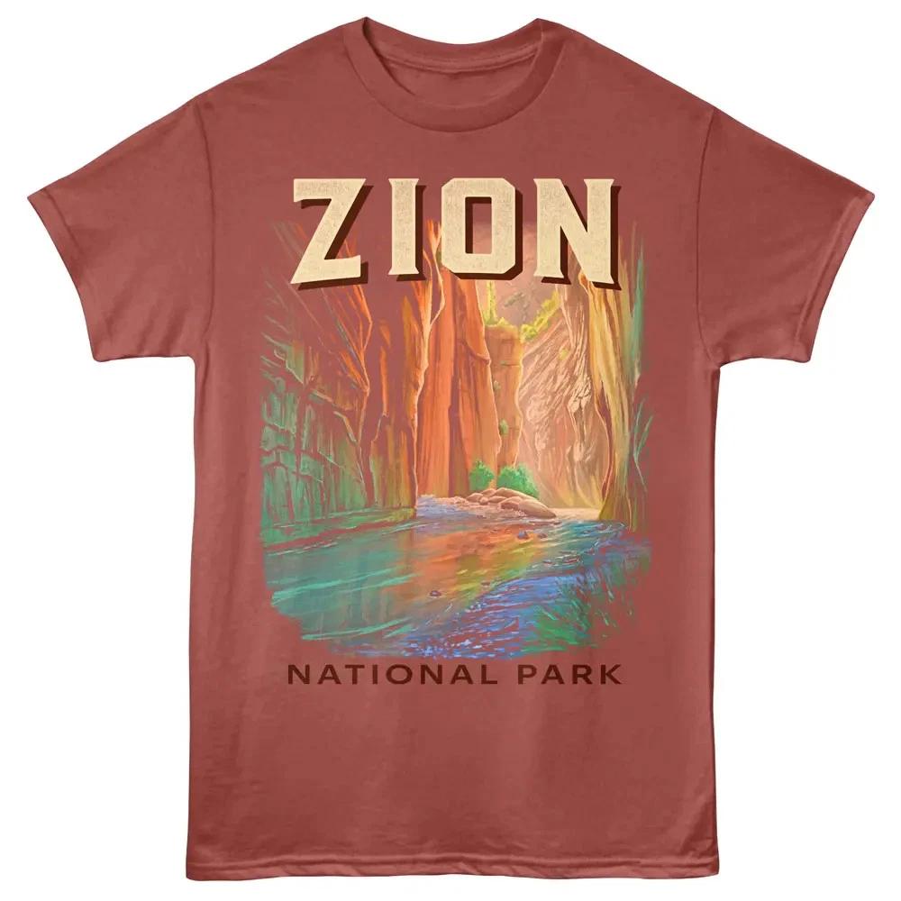 Zion Narrows Rainbow Men s T-Shirt M