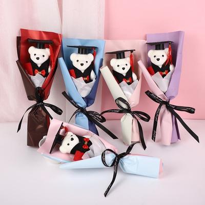 Bouquet Decoration Bear Bouquet Graduation Gift Teacher's Day Animal Bouquet Valentine'S Day Cartoon Lovely Bear
