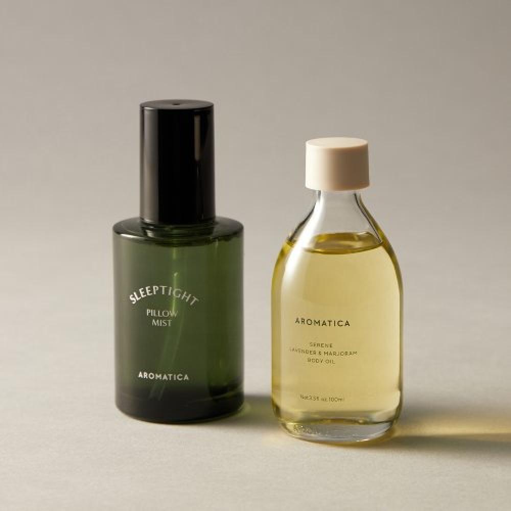 Aromatica Масло для тела Seren   Расслабляющий набор с мистом для подушки NONE