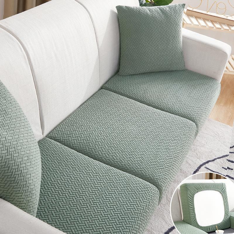 Stretch Sofa Cover Solid Color Seat Cover Sofa Sofa Cover All-Inclusive Four Seasons Universal Cover Cloth Sofa Cushion Cover
