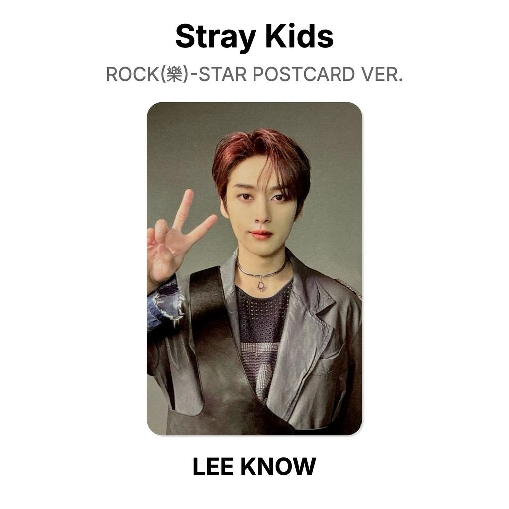 Stray Kids ROCK()-STAR POSTCARD VER. Official Photocard