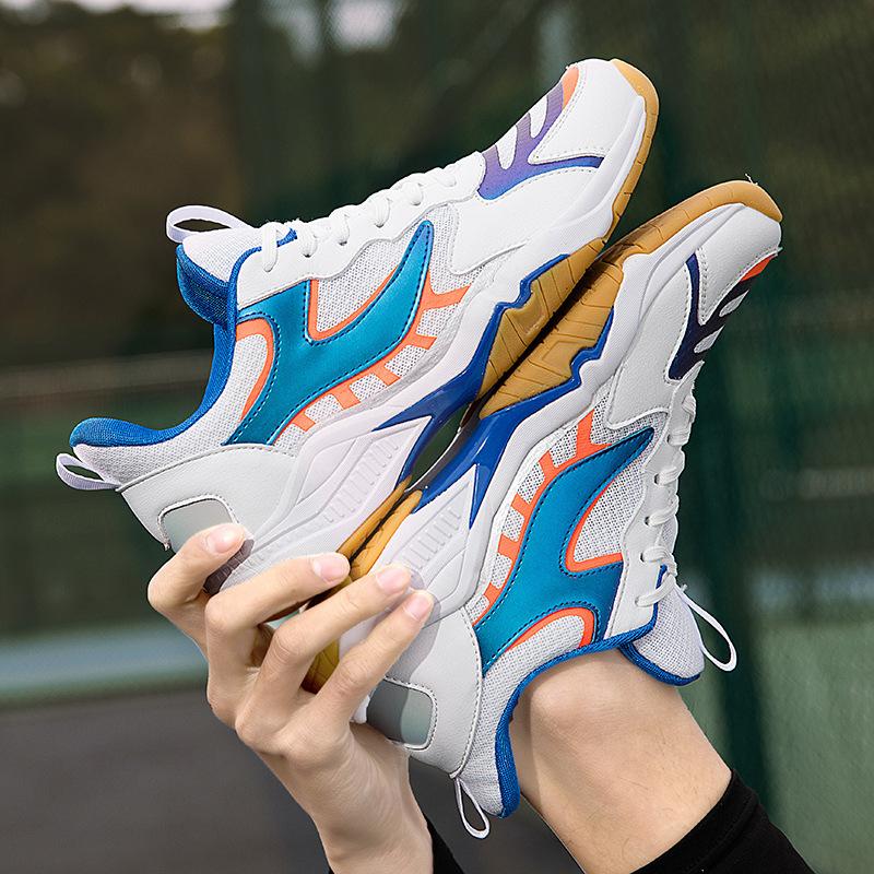 New spring and summer men's outdoor casual shoes platform badminton shoes fashion tennis shoes table tennis shoes