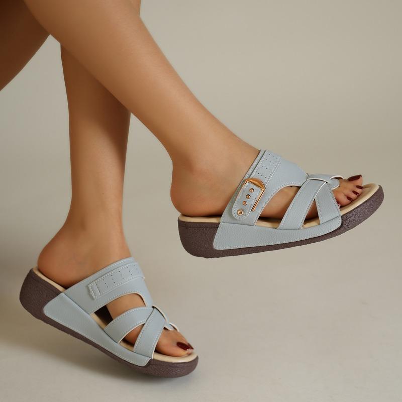 Women's Platform Wedge Sandals Summer Leisure Versatile European and American Fashion Sandals